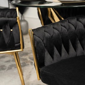 PROXIMA.store - Otočné jedálenské kreslo RUBI FARBA: sivá