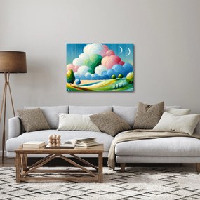 Obraz - Krajinka s mrakom (70x50 cm)