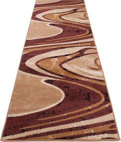 TA Koberec 2640C HNEDÁ LACNÁ PP BGX Rozmer: 120x300 cm