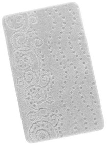 Bellatex Kúpeľňová predložka Bany Ornament svetlosivá, 60 x 100 cm