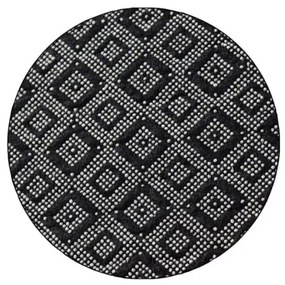 Koupelnový kobereček DogBath 160 cm černý