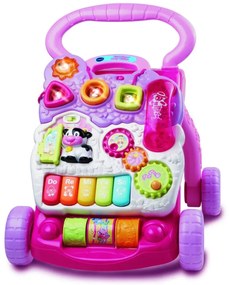 Vtech chodítko Učiť sa a poznávať ružové CZ