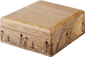 FLOWER BOX Štvorcová truhla 14 x 14 cm