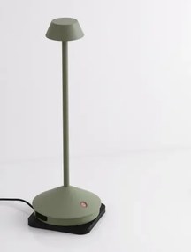 Vonkajšia stolová lampa Lumo zelená