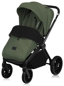 Lionelo - športový kočík MIKA PLUS olivovo zelený