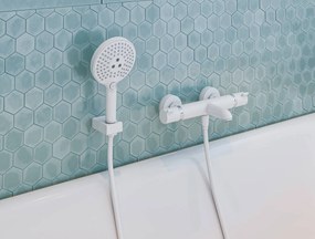 Hansgrohe Hansgrohe, držiak sprchy Porter E, matná biela, HAN-28387700