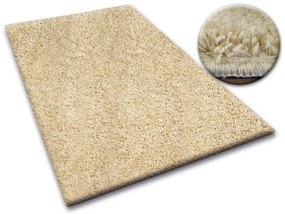 Kusový koberec SHAGGY Izebelie 5 cm cesnakový