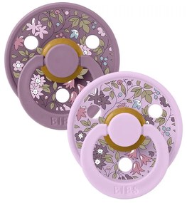BIBS Symetrické cumlíky Liberty Colour 2ks Violet Sky/Mauve 2