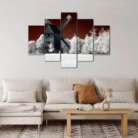 Obraz mlyna (150x105 cm)