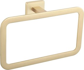 Mexen Arno, prsteňový vešiak na uterák, zlatá matná, 7020732-55