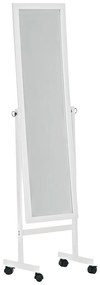 Stojace zrkadlo Yolanda - 150x45x30 - Biela