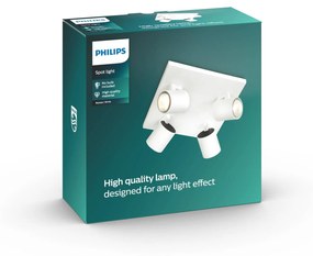 Philips myLiving Runner svetlá GU10 4-pl. biela