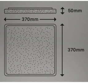 Briloner 3749-414 - LED Stropné svietidlo LINO LED/24W/230V matný chróm