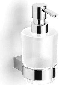 Dávkovač mydla SAT Project chróm / biela SATDPROJ99