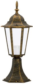 PLX Vonkajšia stojacia lampa MONTREAL, 1xE27, 60W, 42,5 cm, patina