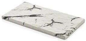 KULSAN MELAMÍNOVÝ MRAMOROVÝ PODNOS 17,7X32,5 CM BIELY