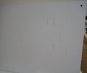 AKCIA TV stolík SOLE 90 cm, biela II. akosť