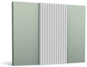 ORAC dekoračný prvok W108, 3d panel 200x25x1,8 cm, biela, ORAC Decor