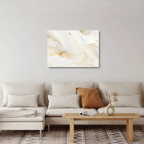 Sklenený obraz - Abstrakcia s dekorom (70x50 cm)