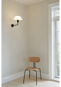 Čierne kovové nástenné svietidlo bez tienidla Santé – UMAGE