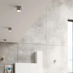 Stropné svietidlo Pixar, 1x sivé kovové tienidlo