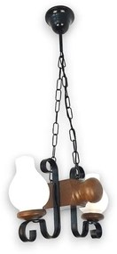 Brilagi - Luster na reťazi RUSTIC 2xE14/40W/230V buk/orech