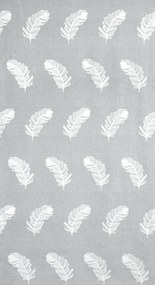 ZÁCLONA NA KRÚŽKOCH LIRENA 140X250 CM VZOROVANÁ