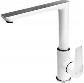 F-Design Avanza, stojanková drezová batéria, chrómová-biela, FD1-A01-4-31