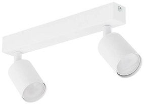 Bodové svietidlo NEX 2xGU10/10W/230V biela