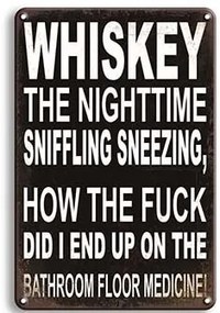 Ceduľa Whiskey