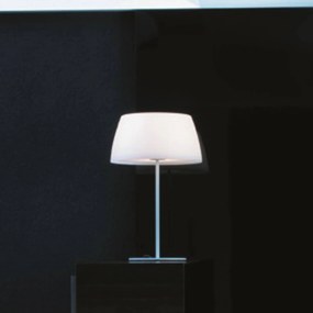 Prandina Ginger T30 stolová lampa, biela, Ø 36 cm
