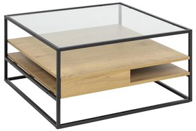 Konferenčný stolík ZEIN dub/čierna