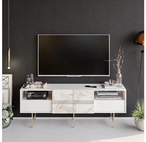 Asir TV stolík DERIN 64,7x180 cm biela AS0875
