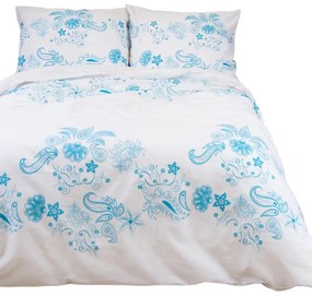 BAVLNENÉ OBLIEČKY COTTONLOVE 71464/1 200X220 CM, 2KS 70X80 CM VZOROVANÉ