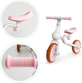 WELLHOX Balančný bicykel 4v1 - rúžový