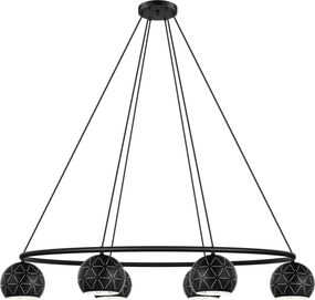 XXXLutz ZÁVESNÉ SVIETIDLO, 115/52/110 cm Eglo - Online Only bytové doplnky - 003348282101
