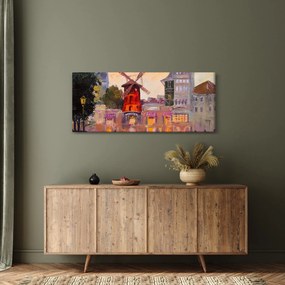 Obraz - Moulin rouge, Paríž, Francúzsko (120x50 cm)