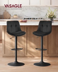 Set dvoch barových stoličiek LJB198BH01 (2ks)