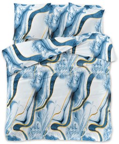 Obliečky z mikrovlákna ABSTRACTA modré