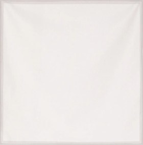 Vianočný obrus 80x80 cm, biely so striebornými vtkanými nitkami