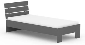 Detská posteľ REA Nasťa 90x200cm - graphite