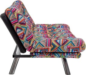 Třímístná rozkládací pohovka Misa Small 175 cm vícebarevná