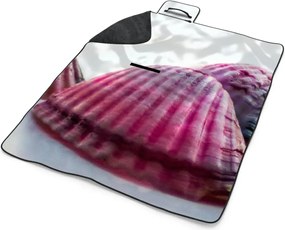 Sablio Plážová deka Mušličky: 200x140 cm