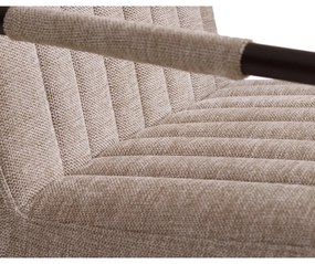 Béžové kreslo Trout – Unique Furniture