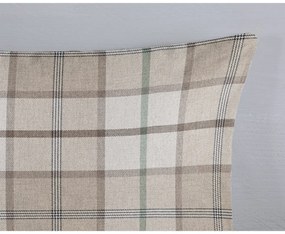 Svetlohnedé flanelové obliečky na jednolôžko 140x200 cm Bernardus – Good Morning