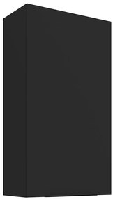 Skrinka do kuchyne Siena matná čierna 60G-108 1F