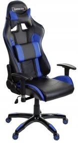 Sammer Polohovateľná herná stolička v modrej farbe GSA048
