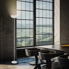 Briloner 1500016 - LED stmievateľná stojacia lampa ESTATE 8W/5V 4000 mAh biela