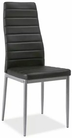 Stolička H-261 bis Alu Čierna