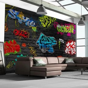 Fototapeta - Graffiti wall Veľkosť: 350x245, Verzia: Premium